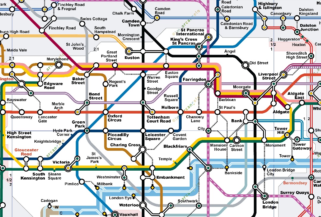 Alternative Tube Map 2024