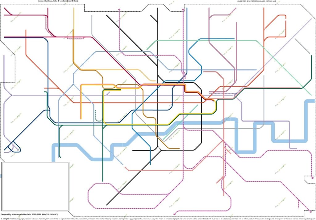 London Tube Map 2026