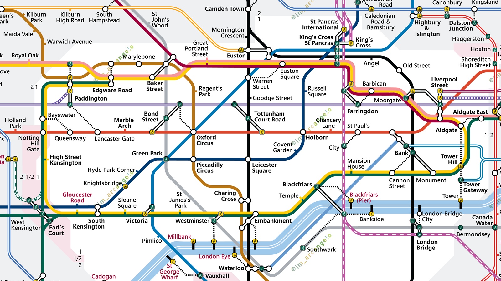 Rail and Tube London Map 2026