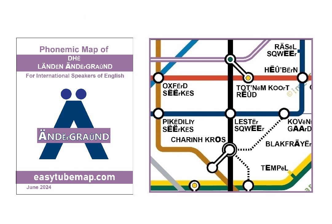 Pronunciation of London Tube Stations Map pdf