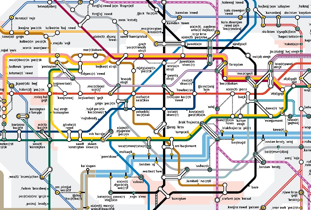 Phonemic Tube Map 2025