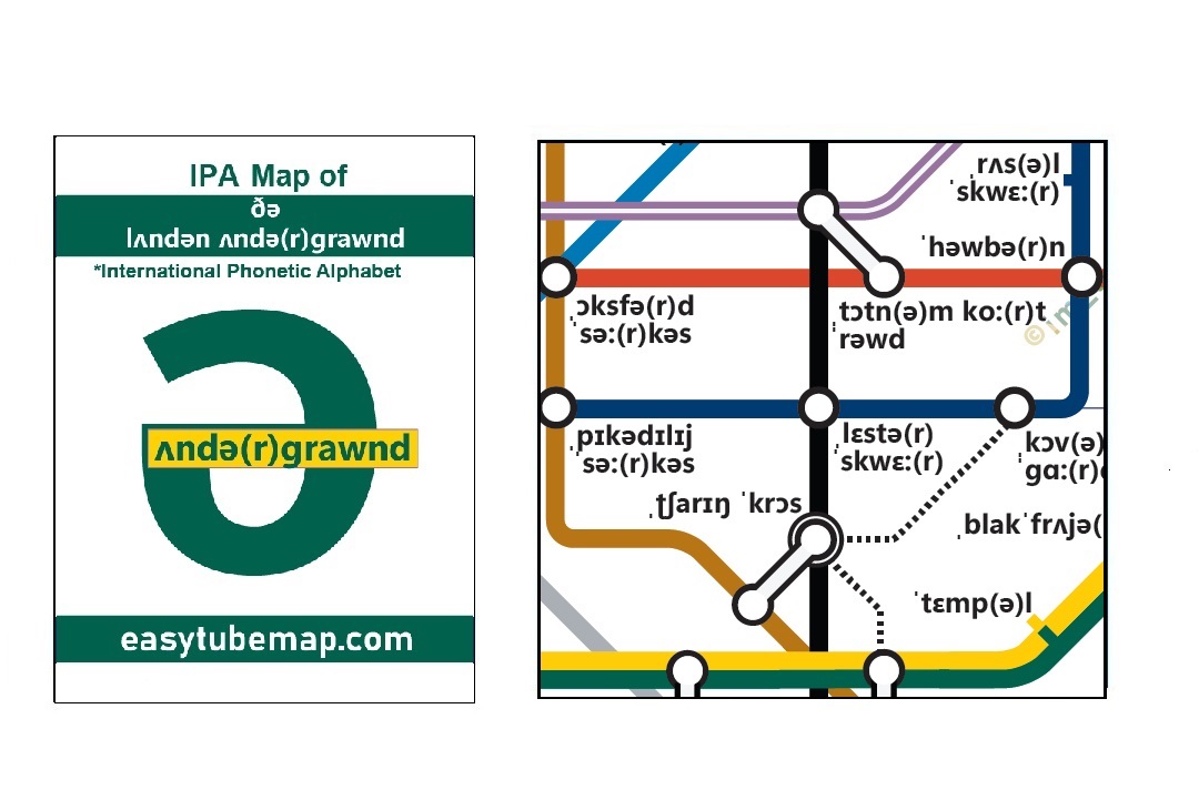 Free Underground Map London 2025 with new overground lines