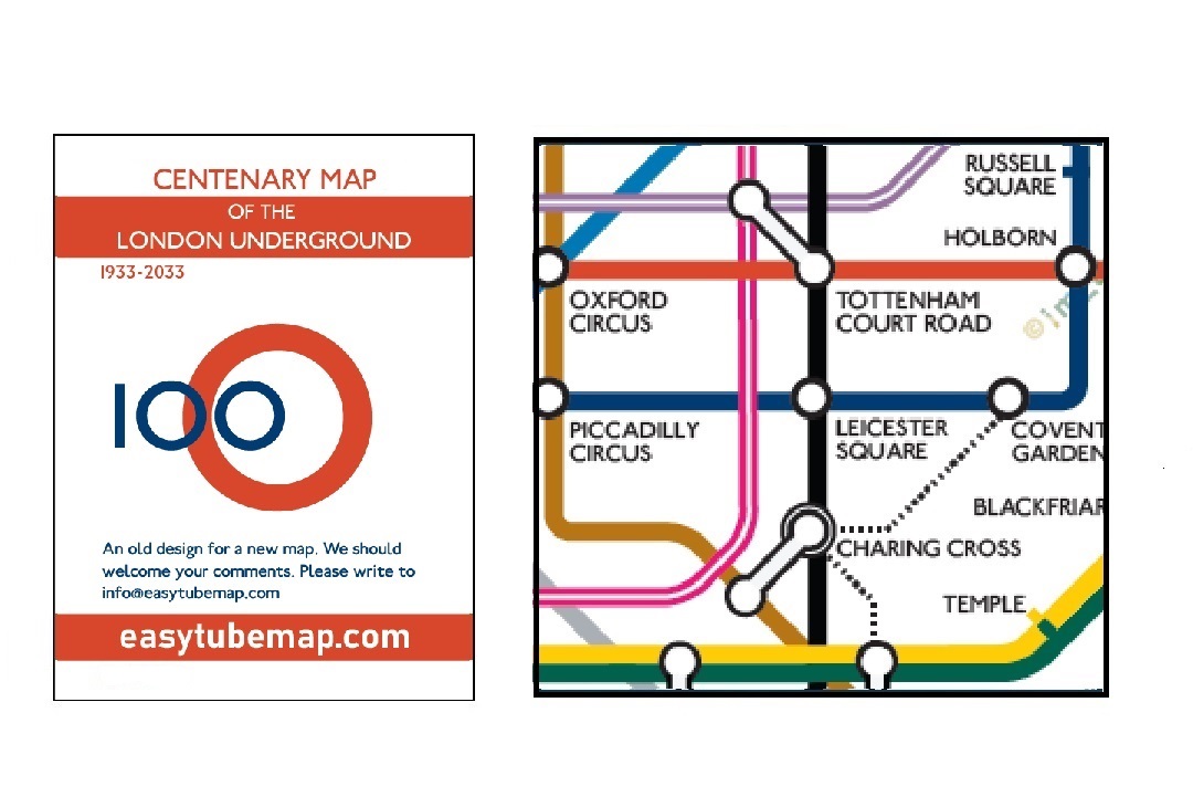 New London Tube Map downloadable pdf