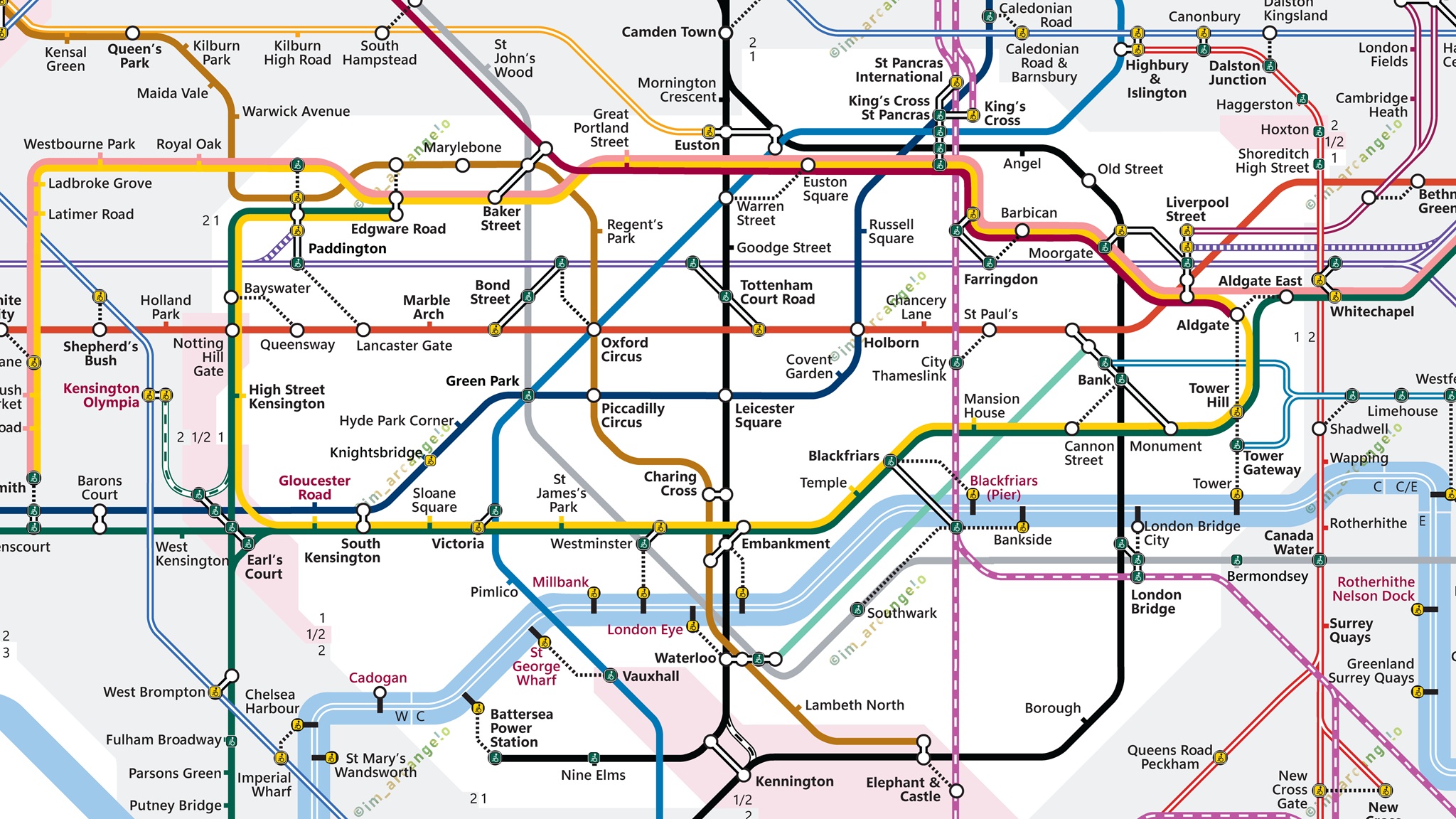World Tube Map