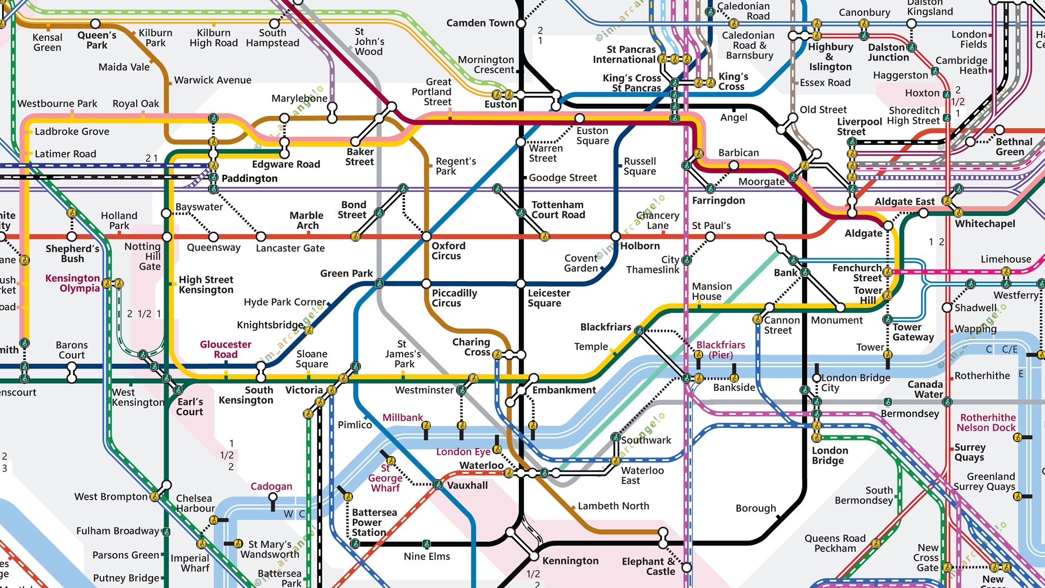 World Tube Map